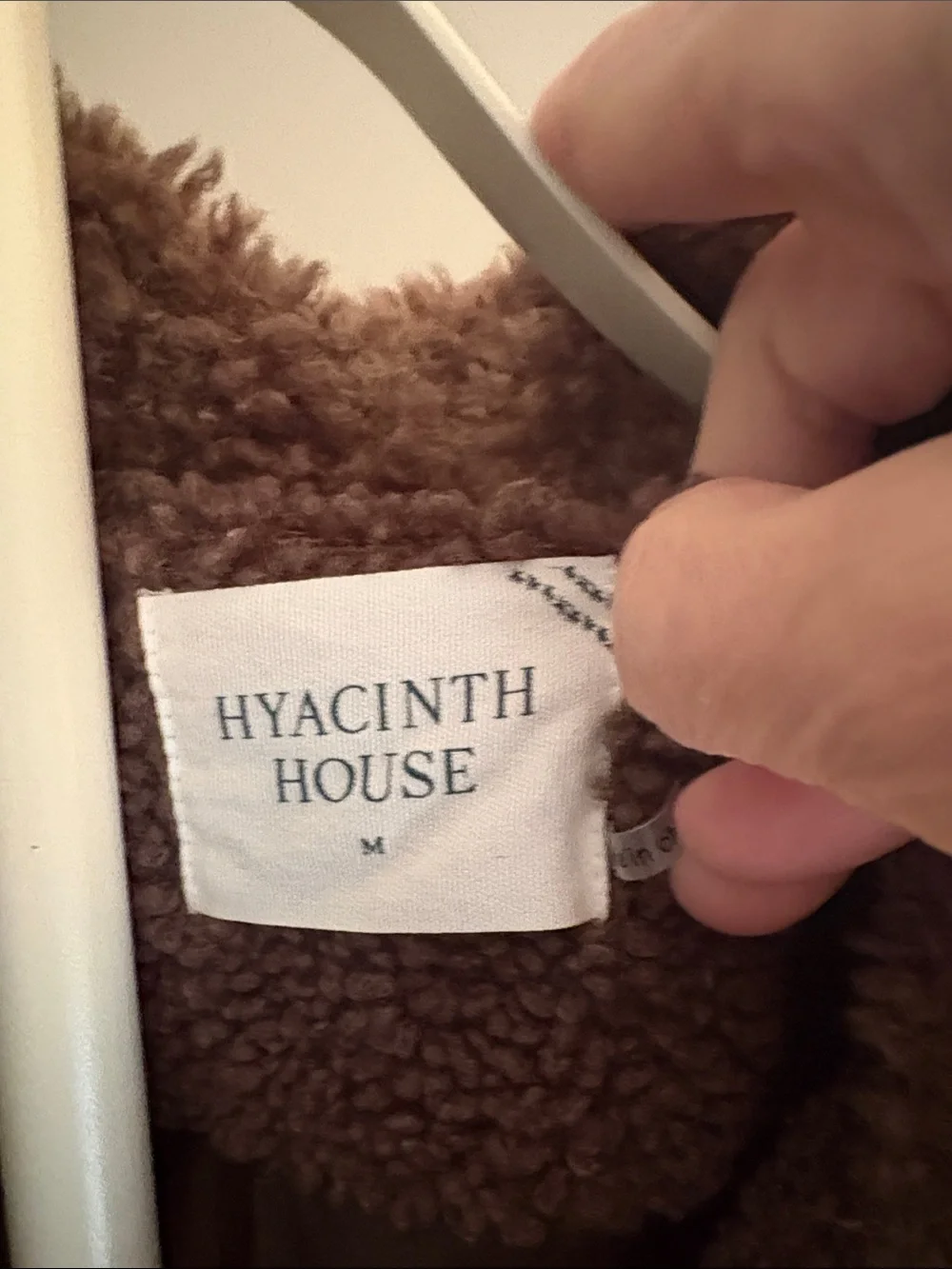 Tuckernuck Brown Sherpa Zip Jacket